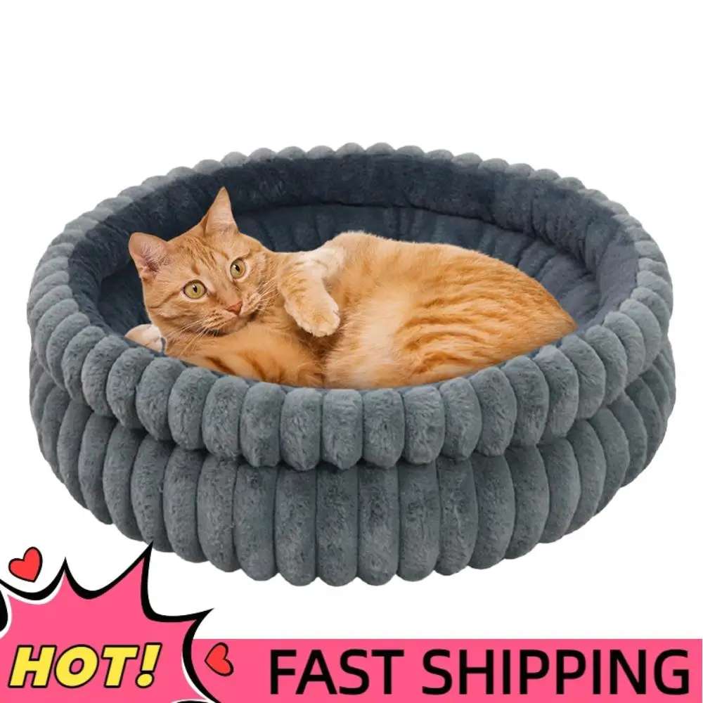 Лежанка для кошек и щенков 60 см с нескользящим дном, мягкая плюшевая лежанка для домашних животных, выдерживает нагрузку до 15 кг, для использования в помещении
Лежанка для кошек и щенков 60 см с нескользящим дном, мягкая плюшевая лежанка для домашних животных, выдерживает нагрузку до 15 кг, для использования в помещении