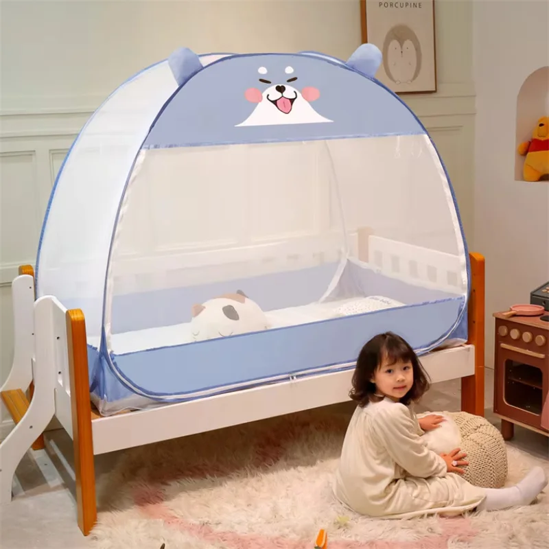 Cartoon Installation-free Children Mosquito Net Fully Surrounded Baby Anti-fall MosquitoNet Home Universal Yurt Mosquito Net
Cartoon Installation-free Children Mosquito Net Fully Surrounded Baby Anti-fall MosquitoNet Home Universal Yurt Mosquito Net