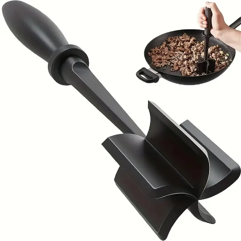 1pc Meat Chopper, Meat Shredder, Heat Resistant Suitable For Hamburger Meat Ground Beef Smasher
1pc Meat Chopper, Meat Shredder, Heat Resistant Suitable For Hamburger Meat Ground Beef Smasher