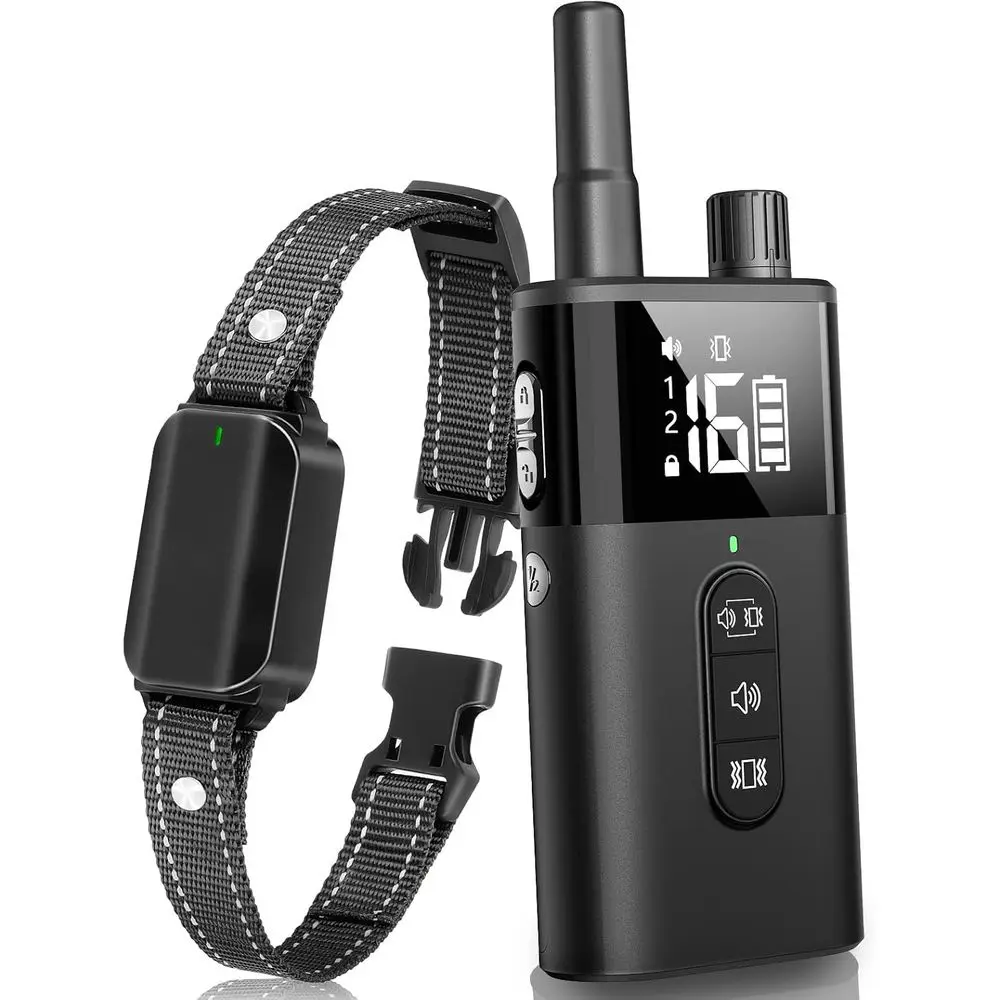 Dog Training Collar with Remote, Vibration Collar with Controller, Waterproof Rechargeable Vibrating Collars for Dogs (10-120 lb
Dog Training Collar with Remote, Vibration Collar with Controller, Waterproof Rechargeable Vibrating Collars for Dogs (10-120 lb