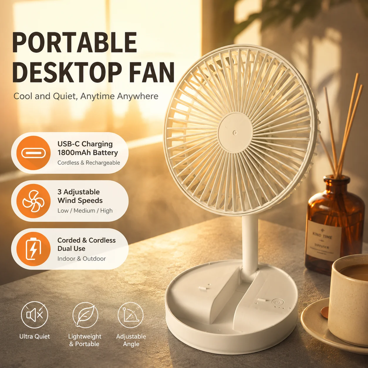 Small Electric Fan Home Dormitory Office Blowr Portable Cooling Fan Table Air circulators Fans Air Cooler Desktop High Wind Fan
Small Electric Fan Home Dormitory Office Blowr Portable Cooling Fan Table Air circulators Fans Air Cooler Desktop High Wind Fan
