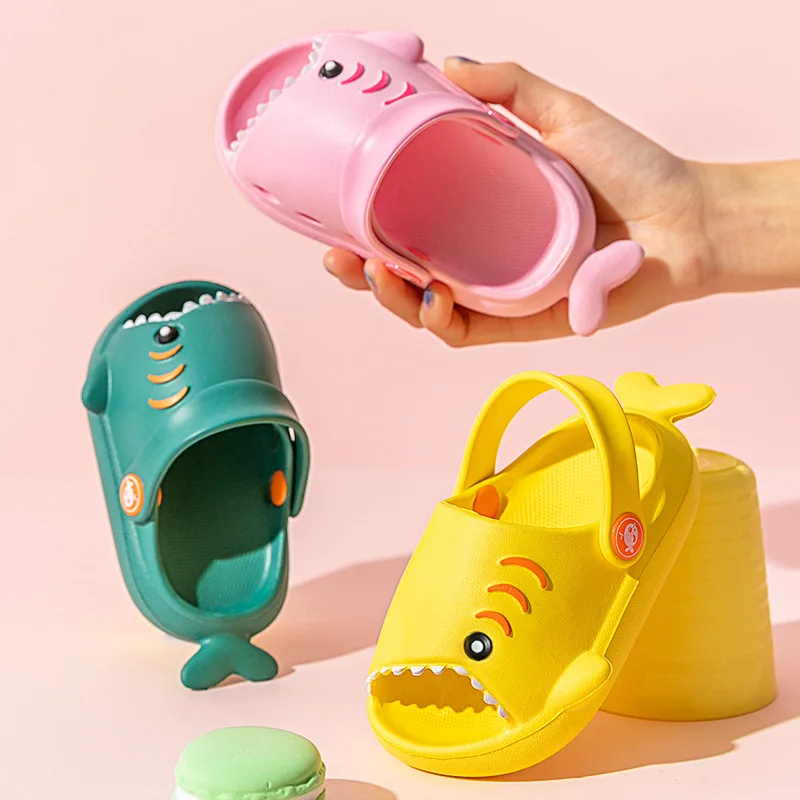 Kids Slippers New Summer Shark Boys Girls Slippers Non-slip Children Beach Shoes Baby Home Sandals Kids Shoes
Kids Slippers New Summer Shark Boys Girls Slippers Non-slip Children Beach Shoes Baby Home Sandals Kids Shoes