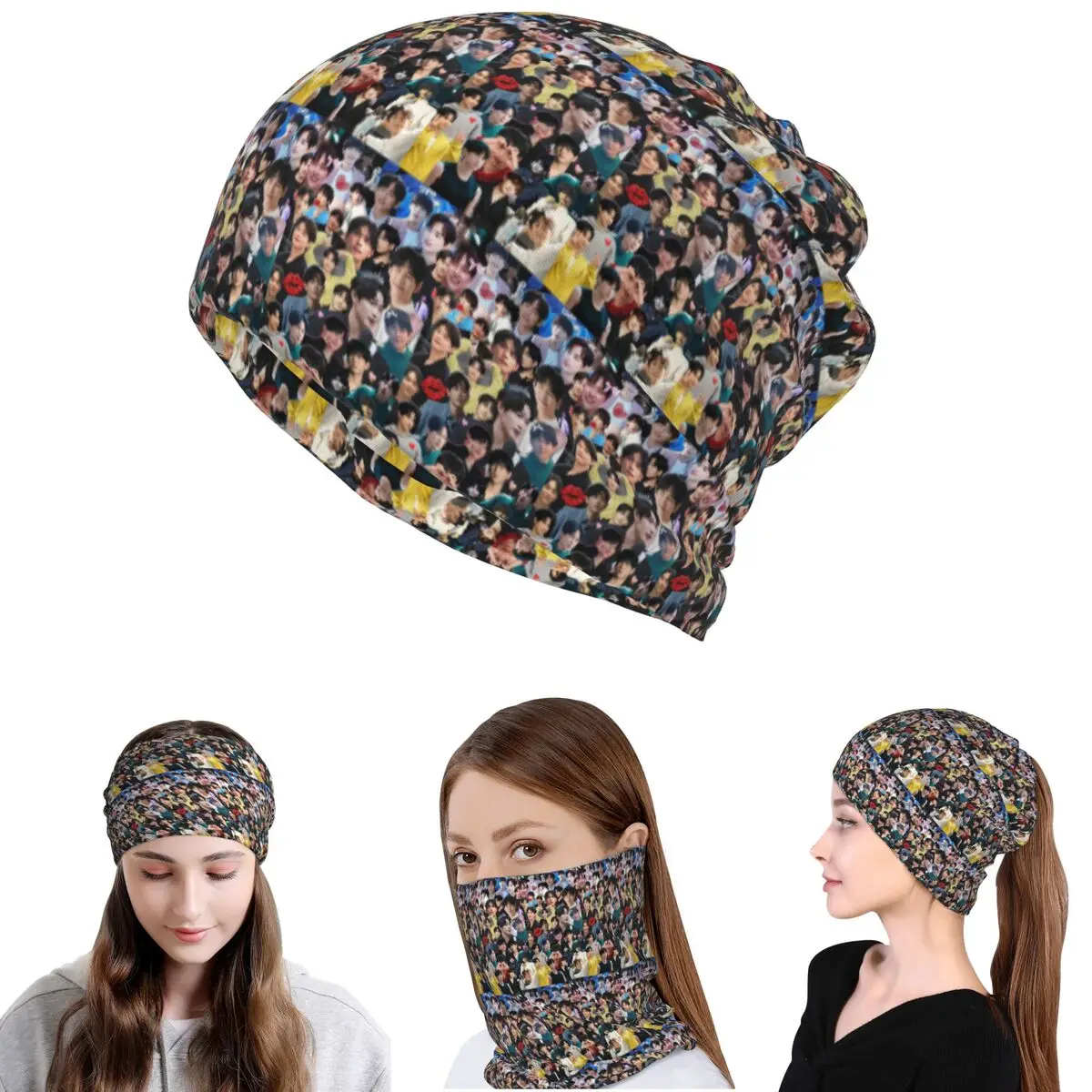 Yim Si Wan Kpop Bandana Neck Cover Wrap Scarf Multifunction Cycling Scarf Beanies Hat Unisex Adult Winter
Yim Si Wan Kpop Bandana Neck Cover Wrap Scarf Multifunction Cycling Scarf Beanies Hat Unisex Adult Winter