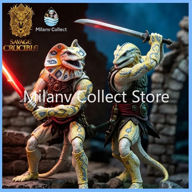 Harbinger Studio 1/12 Savage Crucible Albino Lizard Collectible Action Figure Multiple Heads Design Limited Soldier Model Toy
Harbinger Studio 1/12 Savage Crucible Albino Lizard Collectible Action Figure Multiple Heads Design Limited Soldier Model Toy