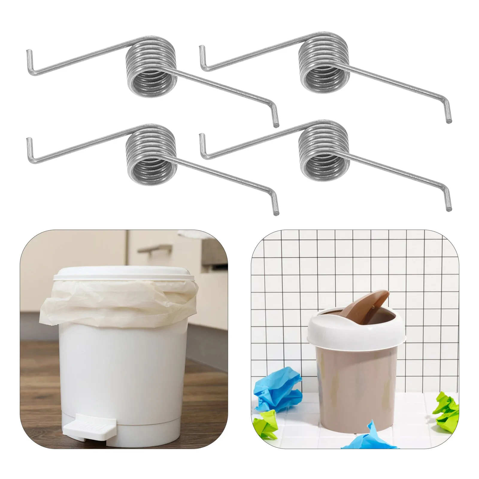 10pcs Trash Can Spring Kit Stainless Steel Torsional Springs Replacement Garage Door Pedal Mechanism Repair Tools Household
10pcs Trash Can Spring Kit Stainless Steel Torsional Springs Replacement Garage Door Pedal Mechanism Repair Tools Household