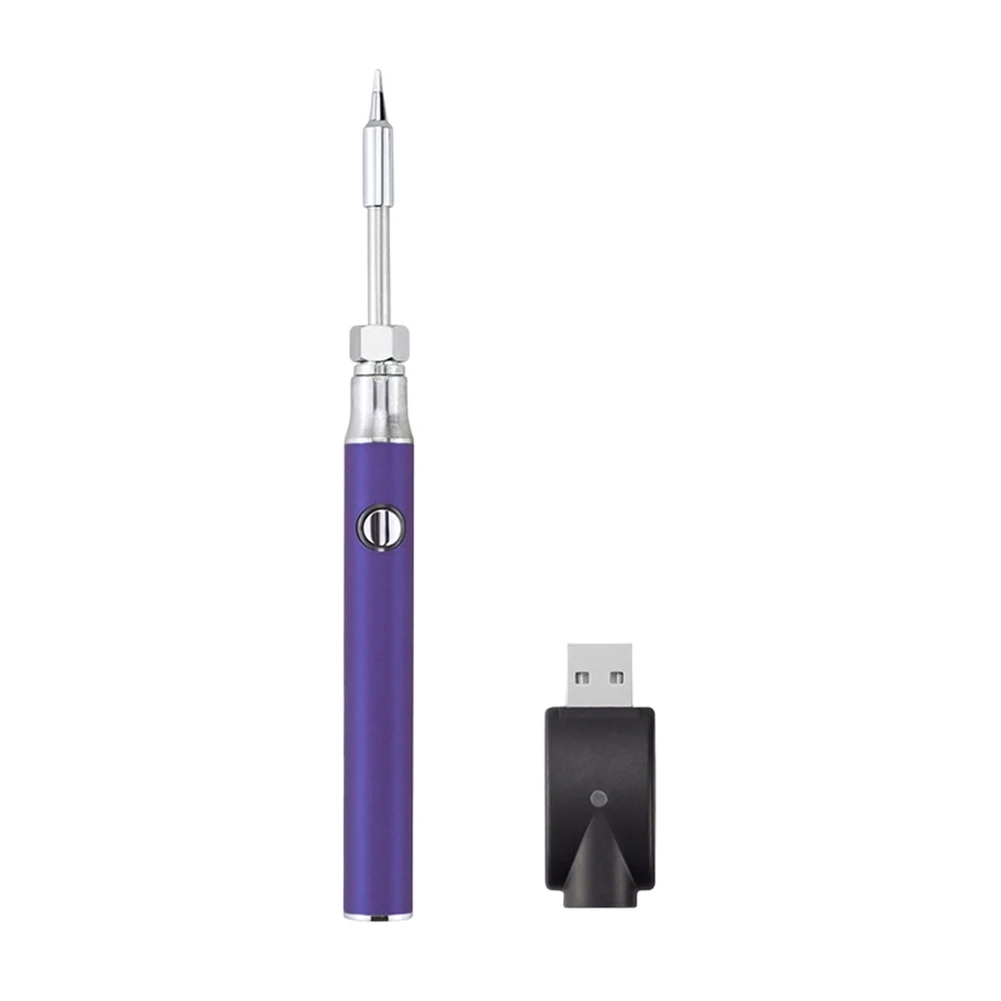 【SURPISE】USB Rechargeable Soldering Iron 510 Thread Mini Soldering Iron Pen 3-Level Voltage With Soldering Iron Tip 1100Mah
【SURPISE】USB Rechargeable Soldering Iron 510 Thread Mini Soldering Iron Pen 3-Level Voltage With Soldering Iron Tip 1100Mah