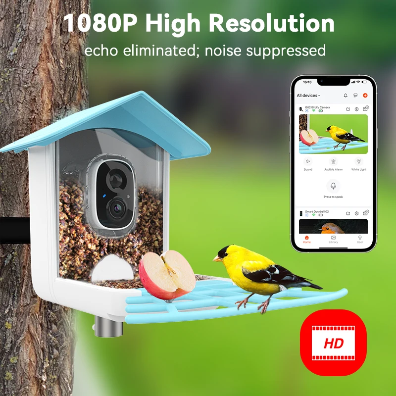 Smart Solar-Powered Pet Feeder with Night Vision Camera Wireless Bird and Wild Animal Food Bowls and Outdoor Accessories
Smart Solar-Powered Pet Feeder with Night Vision Camera Wireless Bird and Wild Animal Food Bowls and Outdoor Accessories