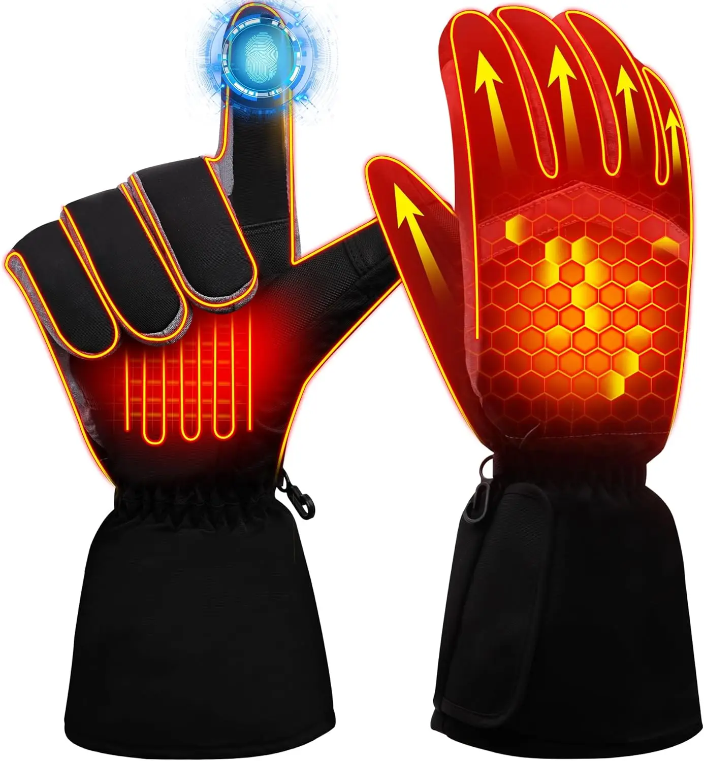 Женские перчатки с USB-подогревом — водонепроницаемые зимние перчатки с перезаряжаемым сенсорным экраном для Raynaud и артрита, идеально подходят для катания на лыжах, для активного отдыха
Женские перчатки с USB-подогревом — водонепроницаемые зимние перчатки с перезаряжаемым сенсорным экраном для Raynaud и артрита, идеально подходят для катания на лыжах, для активного отдыха