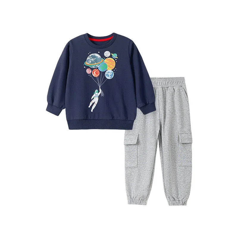 Boy Outfit Set Spring New Space Pattern Boys Print Top Set Children's Clothing Space Series m
Boy Outfit Set Spring New Space Pattern Boys Print Top Set Children's Clothing Space Series m