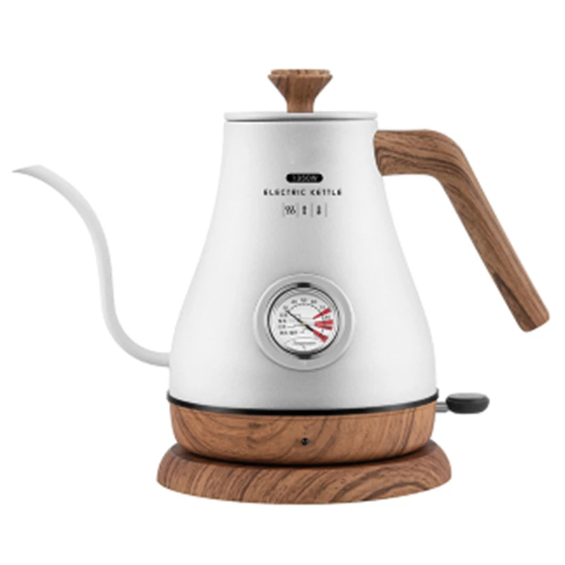 Long mouth electric kettle electric tea kettle kettle temperature display thin mouth electric kettle hand-brewed coffee pot
Long mouth electric kettle electric tea kettle kettle temperature display thin mouth electric kettle hand-brewed coffee pot