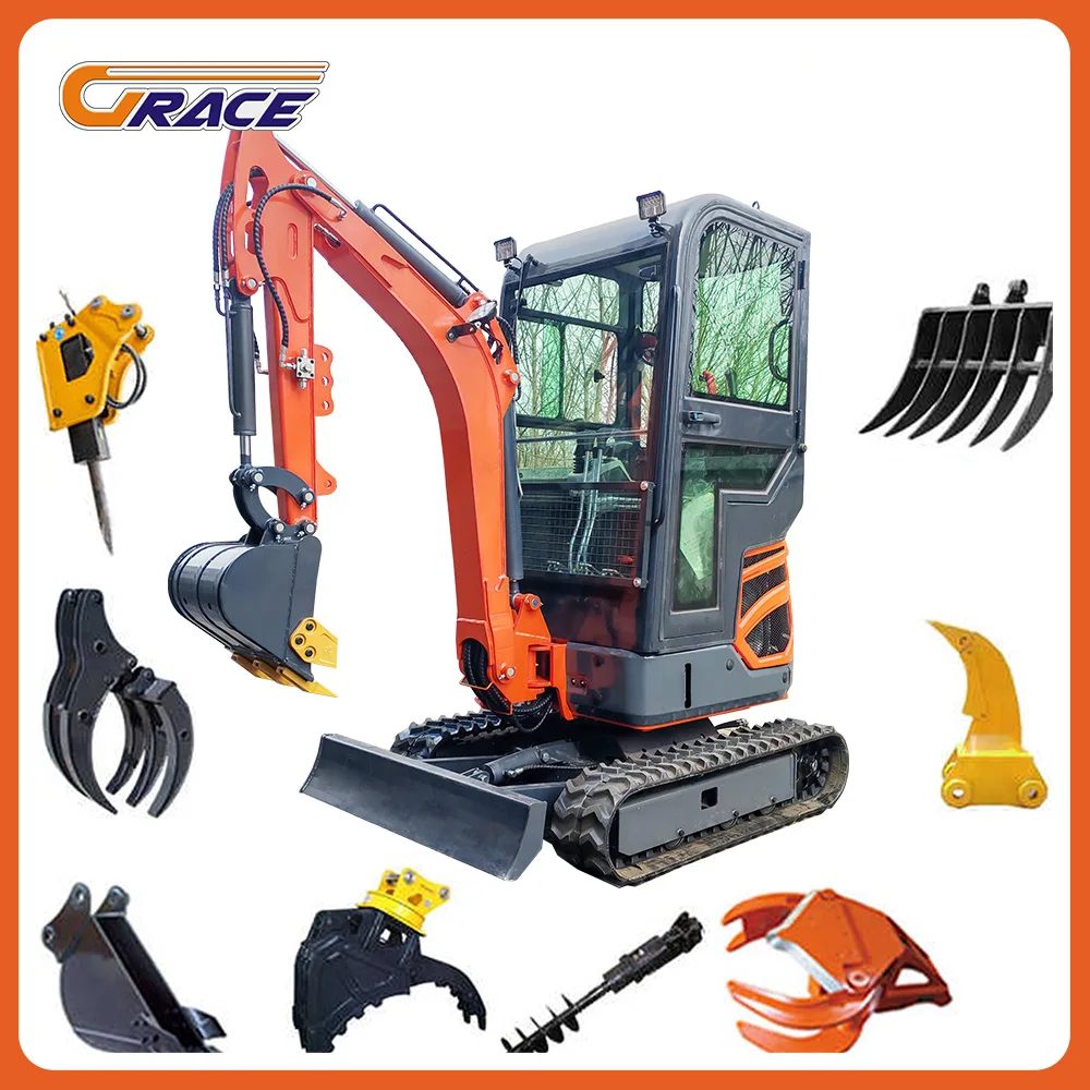 CE/EPA Infront Excavators Machine Automation Hydraulic Mini Small Micro Crawler Bagger Digger Mini Excavator 1 2 3 Ton
CE/EPA Infront Excavators Machine Automation Hydraulic Mini Small Micro Crawler Bagger Digger Mini Excavator 1 2 3 Ton