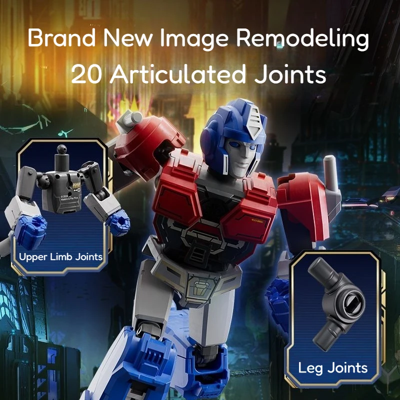 Blokees Building Block Figure Galaxy Version5-Transformers Robot Toys Movable Figure Optimus Prime Kids Birthday Gifts Toys
Blokees Building Block Figure Galaxy Version5-Transformers Robot Toys Movable Figure Optimus Prime Kids Birthday Gifts Toys