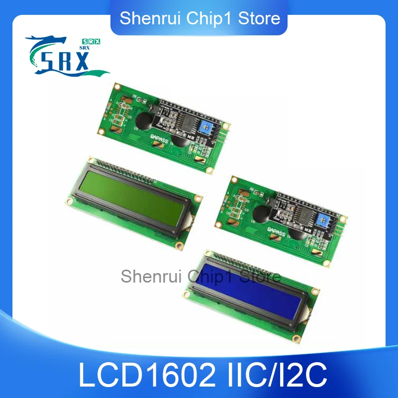 LCD1602 LCD module Blue screen IIC/I2C 16x2 Character LCD Display Module Mega2560 LCD1602
LCD1602 LCD module Blue screen IIC/I2C 16x2 Character LCD Display Module Mega2560 LCD1602