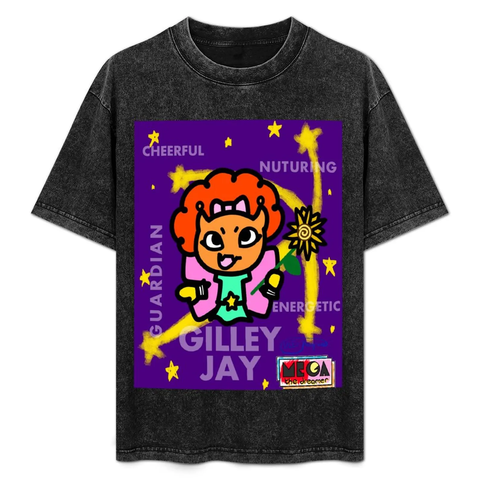 Gilley Jay (Mega the Dreamer) T-Shirt Work Short Sleeve Cotton Top
Gilley Jay (Mega the Dreamer) T-Shirt Work Short Sleeve Cotton Top