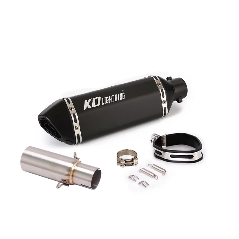 For Piaggio Beverly 125 300 MP3 125 250 300 Slip On Motorcycle Exhaust Tips Mid Link Pipe 51mm Muffler Escape With DB Killer
For Piaggio Beverly 125 300 MP3 125 250 300 Slip On Motorcycle Exhaust Tips Mid Link Pipe 51mm Muffler Escape With DB Killer