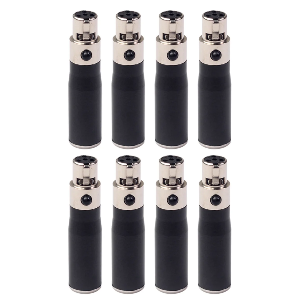 T36C 8X XLR Mini 3 Pin Male to 4 Pin Female Audio Adapter Plug Connector Hi-Fi Signal Converter Adapter
T36C 8X XLR Mini 3 Pin Male to 4 Pin Female Audio Adapter Plug Connector Hi-Fi Signal Converter Adapter