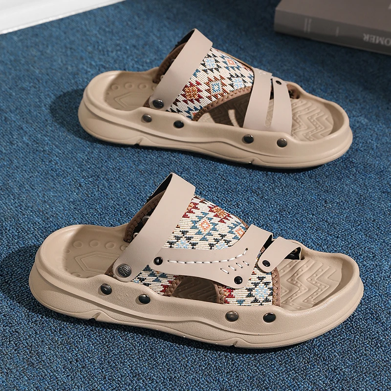 Classic Summer Men Casual One Band Slippers Lightweight Flexible Non Slip Soft Sole Outdoor Beach Daily Leisure Footwear
Classic Summer Men Casual One Band Slippers Lightweight Flexible Non Slip Soft Sole Outdoor Beach Daily Leisure Footwear