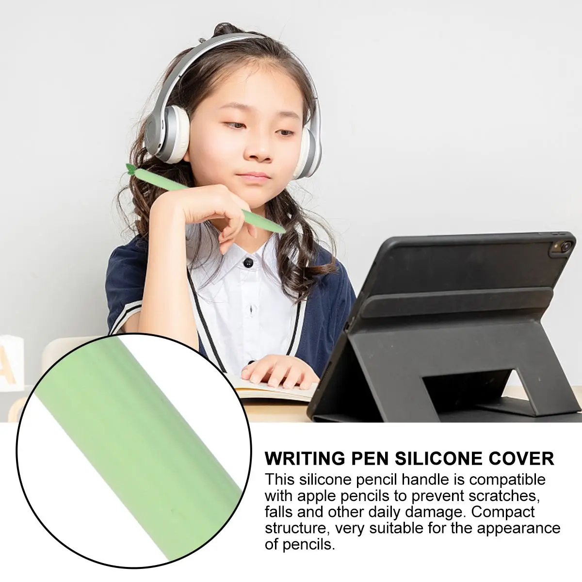 Stylus Case Touch Pen Protective Sleeve Silicone Cover for Penholder Pencil Cap Carrot Protector Green
Stylus Case Touch Pen Protective Sleeve Silicone Cover for Penholder Pencil Cap Carrot Protector Green
