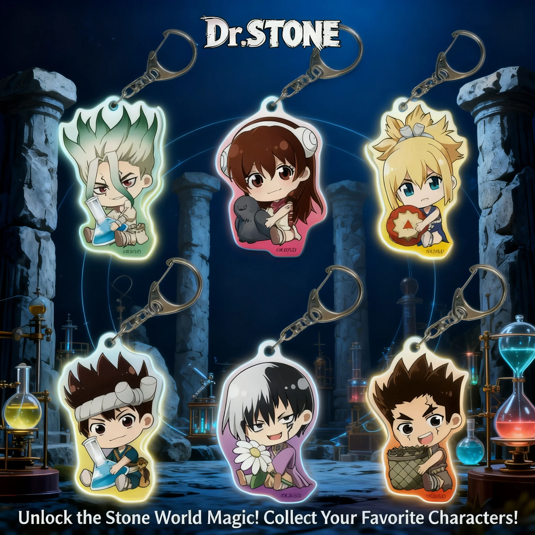 Dr STONE Anime Acrylic Keychain Anime Merchandise Senku Ishigami Keychain Pendant Anime Accessories Cosplay Gift Wholesale
Dr STONE Anime Acrylic Keychain Anime Merchandise Senku Ishigami Keychain Pendant Anime Accessories Cosplay Gift Wholesale