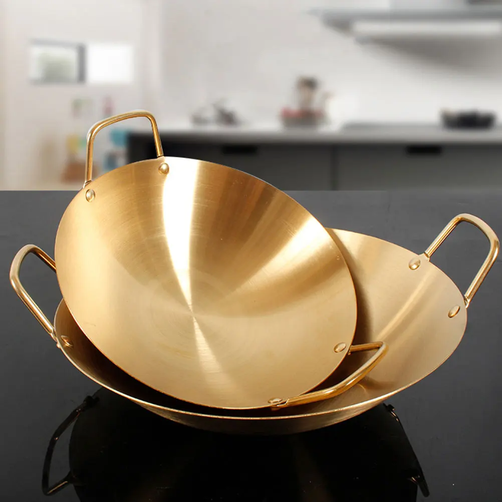 Thickened Double Ear Stainless Steel Pan for Household Hot Pot Cooking Anti Scalding Handle Easy Clean Kitchen Cookware
Thickened Double Ear Stainless Steel Pan for Household Hot Pot Cooking Anti Scalding Handle Easy Clean Kitchen Cookware