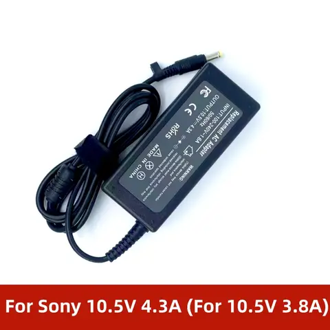 10.5V 4.3A AC Laptop Power Adapter Charger for Sony VGP-AC10V10 VGP-AC10V73 VAIO Duo 13 Pro 11/13(Compatibility 10.5V 3.8A)