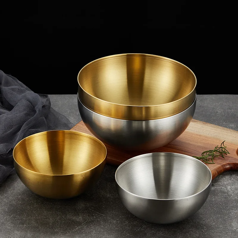 Stainless Steel Fruit Salad Bowls Large Capacity Korean Style Food Container Soup Rice Noodle Kitchen Tableware
Stainless Steel Fruit Salad Bowls Large Capacity Korean Style Food Container Soup Rice Noodle Kitchen Tableware