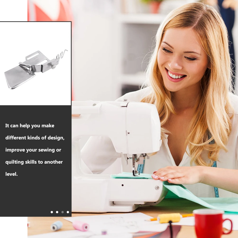 Binding Device Sewing Machine Part Quilting Binder Professional Stainless Steel Bias for Flat Seam Accessory Tool
Binding Device Sewing Machine Part Quilting Binder Professional Stainless Steel Bias for Flat Seam Accessory Tool