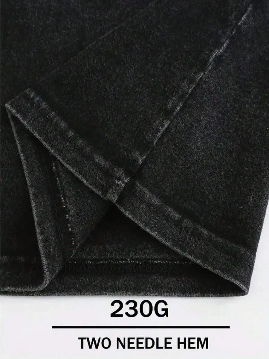Mens Washed Retro Cotton T-Shirt And Shorts Set 230G Two Needle Hem Casual Outdoor
Mens Washed Retro Cotton T-Shirt And Shorts Set 230G Two Needle Hem Casual Outdoor