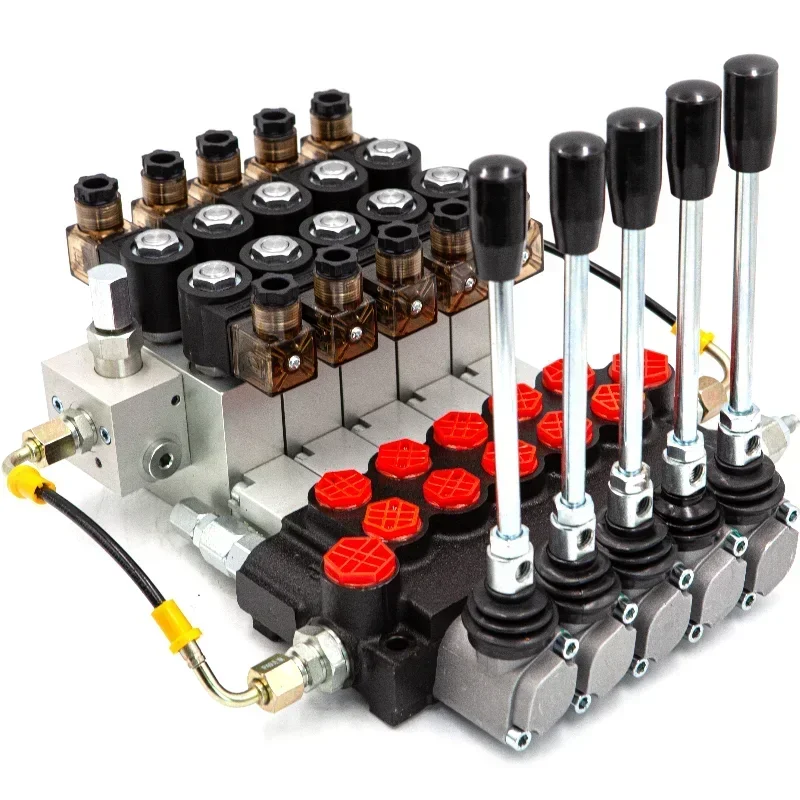 P80-5 electric-hydraulic hydraulic directional control valve 80LPM electric control factory
P80-5 electric-hydraulic hydraulic directional control valve 80LPM electric control factory