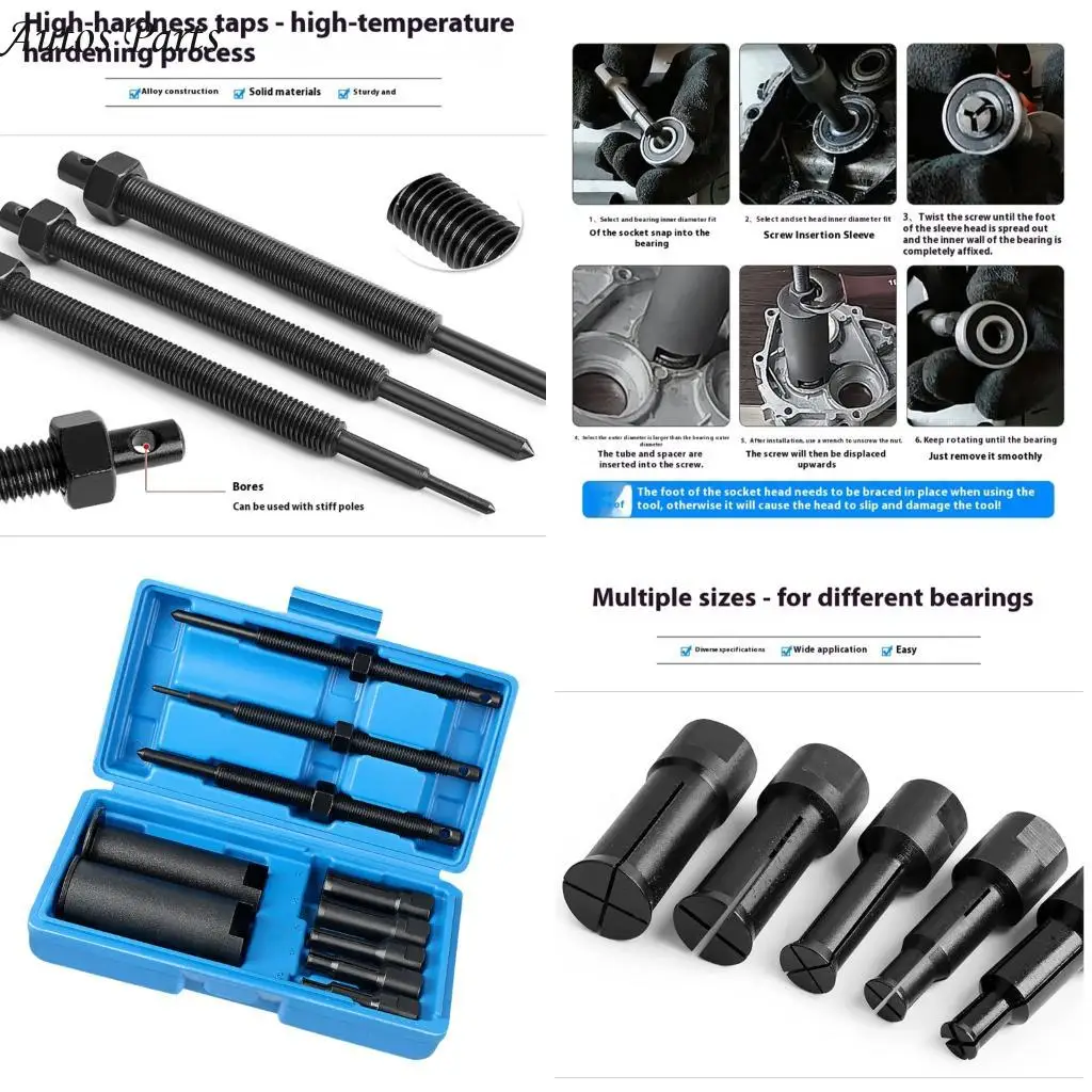 57BA Complete 12pcs Inner Bearing Puller Extractor Removal Suitable for Motorcycles Wheel and Generators with Size 9-23mm
57BA Complete 12pcs Inner Bearing Puller Extractor Removal Suitable for Motorcycles Wheel and Generators with Size 9-23mm