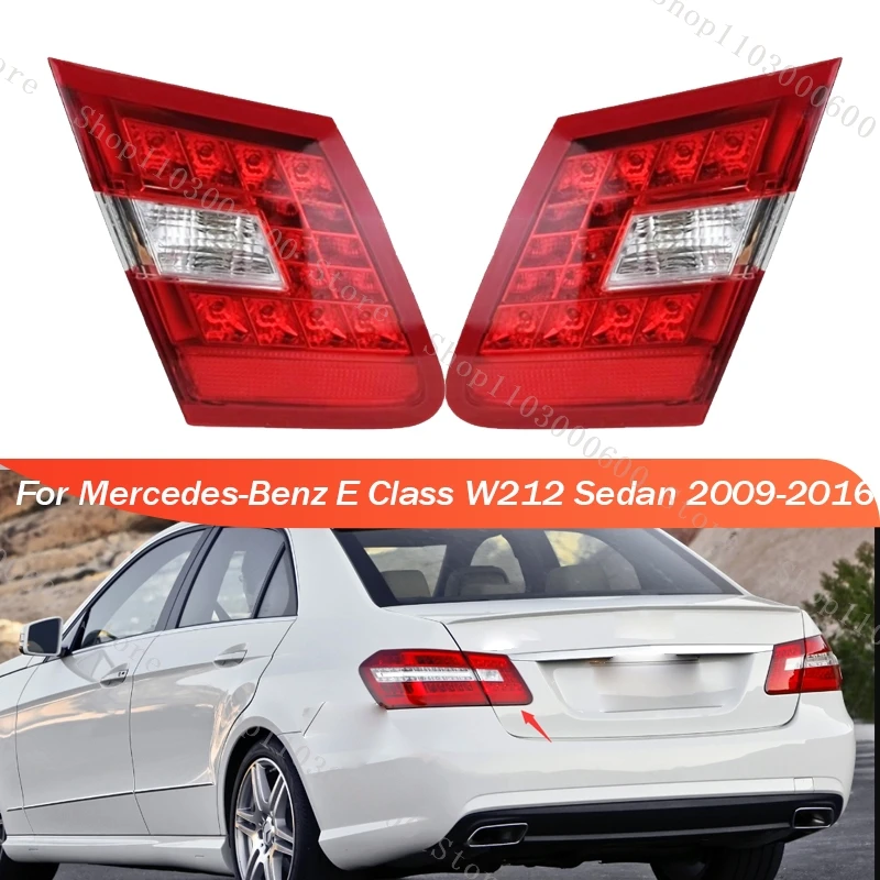 Для Mercedes-Benz E Class W212 Sedan 2009-2016 светодиодный задний фонарь автомобиля в сборе, внутренний задний фонарь, стоп-сигнал, указатель поворота, задние фонари
Для Mercedes-Benz E Class W212 Sedan 2009-2016 светодиодный задний фонарь автомобиля в сборе, внутренний задний фонарь, стоп-сигнал, указатель поворота, задние фонари