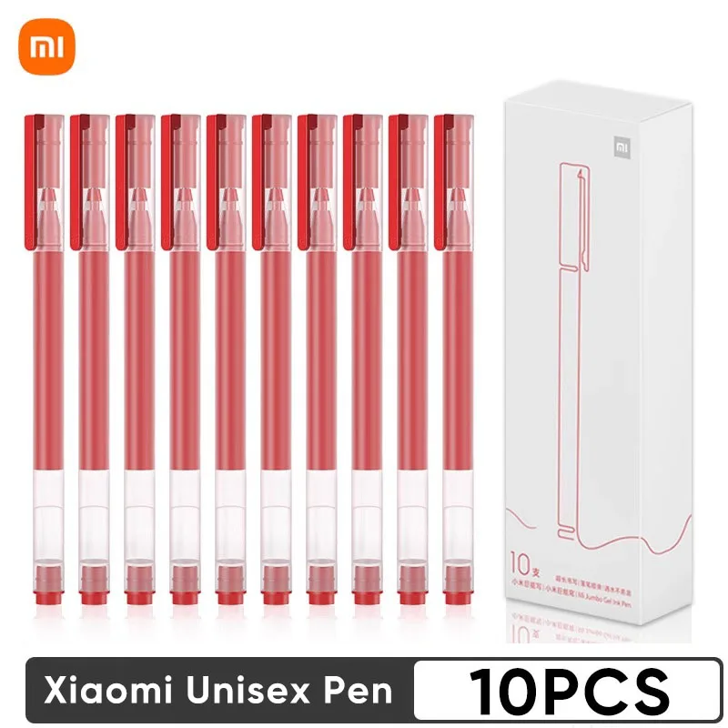 Xiaomi 10 шт. прочная ручка для письма 0,5 мм гелевая ручка ручки для подписи гладкая швейцарская сменная ручка офисная студенческая деловая шариковая ручка 
Xiaomi 10 шт. прочная ручка для письма 0,5 мм гелевая ручка ручки для подписи гладкая швейцарская сменная ручка офисная студенческая деловая шариковая ручка