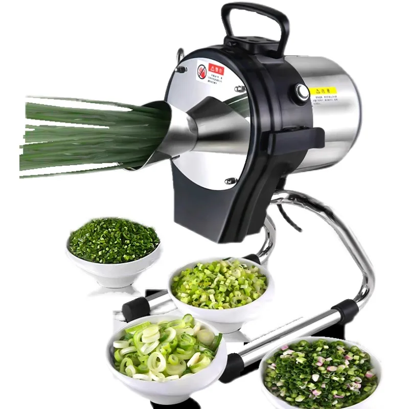 Multifunctional vegetable cutter Commercial small electric vegetable cutter Kitchen artifact Cutting scallion
Multifunctional vegetable cutter Commercial small electric vegetable cutter Kitchen artifact Cutting scallion