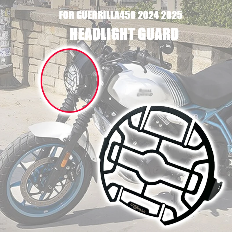 NEW Protective Cover For GUERRILLA450 Guerrilla GuerRilla450 Himalayan450 2024 2025 Motorcycle Headlight Grille Headlight Cover
NEW Protective Cover For GUERRILLA450 Guerrilla GuerRilla450 Himalayan450 2024 2025 Motorcycle Headlight Grille Headlight Cover