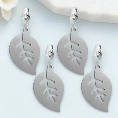 4pcs Tablecloth Weights Stainless Steel Dining Table Cloth Holders Windproof Decorative Counterweight Clips for Wedding Party
4pcs Tablecloth Weights Stainless Steel Dining Table Cloth Holders Windproof Decorative Counterweight Clips for Wedding Party