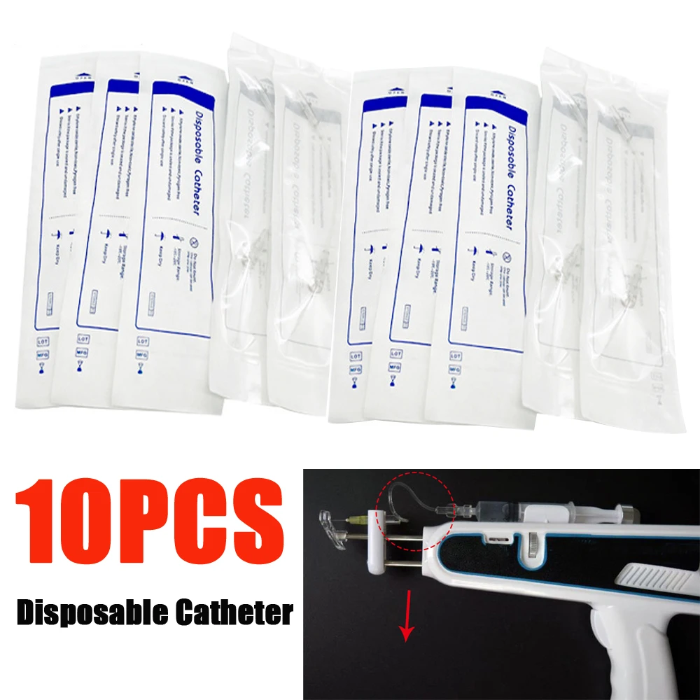 10Pcs Disposable Catheter for Mesogun Mesotherapy Injection Water Light Beauty Equipment Consumables Mesotherapy Catheter Tools
10Pcs Disposable Catheter for Mesogun Mesotherapy Injection Water Light Beauty Equipment Consumables Mesotherapy Catheter Tools