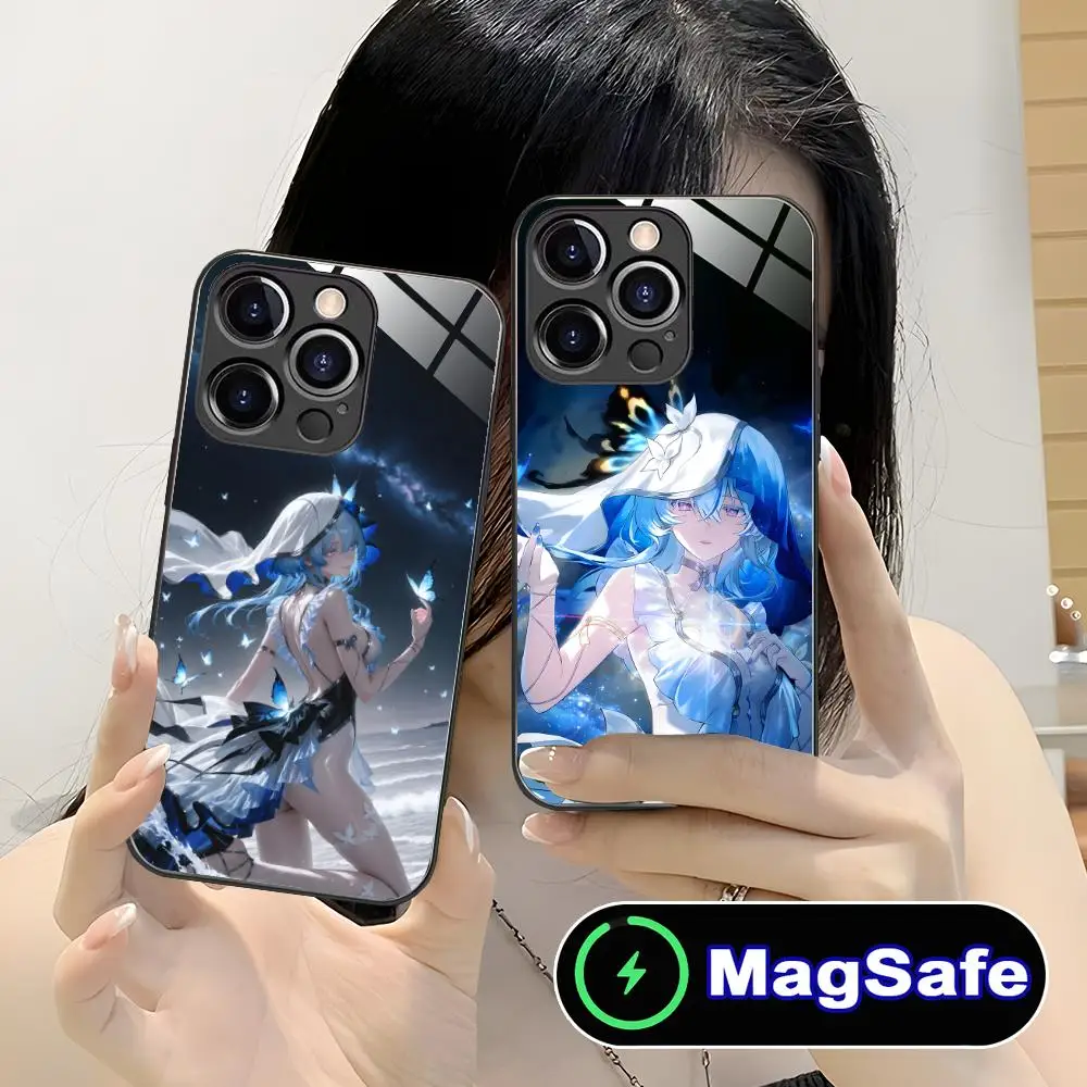 Чехол для телефона Wuthering Waves Shorekeeper для iPhone 16, 15, 14, 13, 12, 11 Pro Max Plus Mini MagSafe, стеклянный цветной принт, красивый 
Чехол для телефона Wuthering Waves Shorekeeper для iPhone 16, 15, 14, 13, 12, 11 Pro Max Plus Mini MagSafe, стеклянный цветной принт, красивый