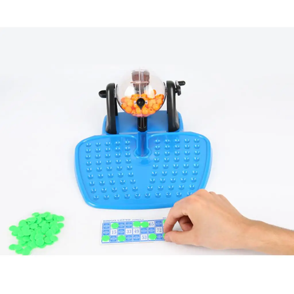 Children’s Bingo Lotto Game Plastic Machine Board Game Set 90 Balls 48 Cards for Family Party Night
Children’s Bingo Lotto Game Plastic Machine Board Game Set 90 Balls 48 Cards for Family Party Night
