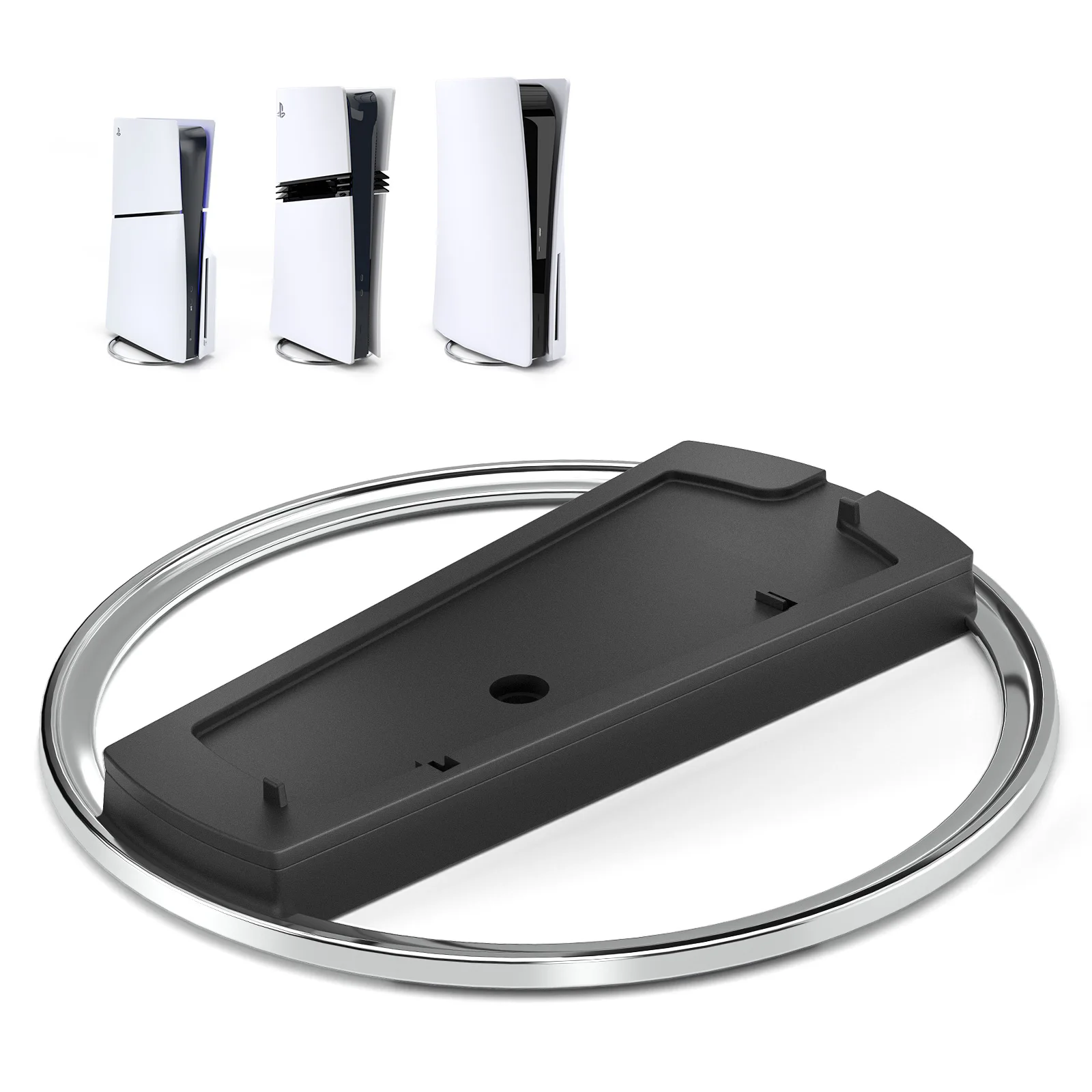 Portable Metal Vertical Stand for PS5 Slim/Pro Digital Disk Version Anti-Slip Base Holder for PS5 Pro Console Accessories
Portable Metal Vertical Stand for PS5 Slim/Pro Digital Disk Version Anti-Slip Base Holder for PS5 Pro Console Accessories
