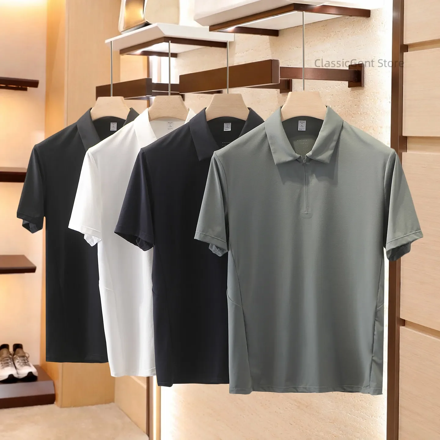 There are large sizes in Europe, America, and summer outdoor sports quick-drying short-sleeved POLO shirts.
There are large sizes in Europe, America, and summer outdoor sports quick-drying short-sleeved POLO shirts.