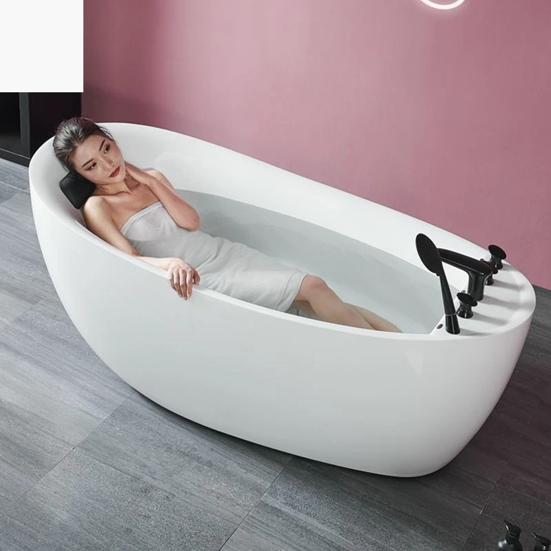 Yijia Pavilion thin-edged freestanding bathtub oval acrylic small apartment household adult seamless integrated bathtub
Yijia Pavilion thin-edged freestanding bathtub oval acrylic small apartment household adult seamless integrated bathtub