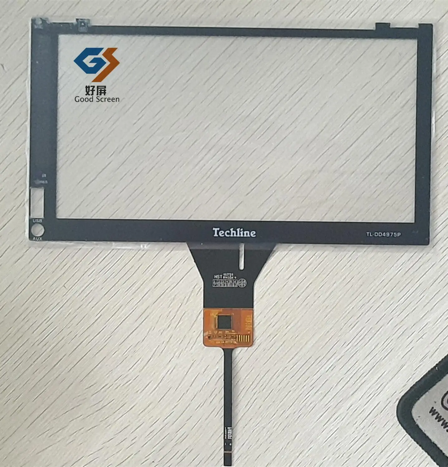 Black touch screen for Techline TL-DD4975P Car GPS navigation touch screen panel repair replacement spare parts TL-DD4975P
Black touch screen for Techline TL-DD4975P Car GPS navigation touch screen panel repair replacement spare parts TL-DD4975P