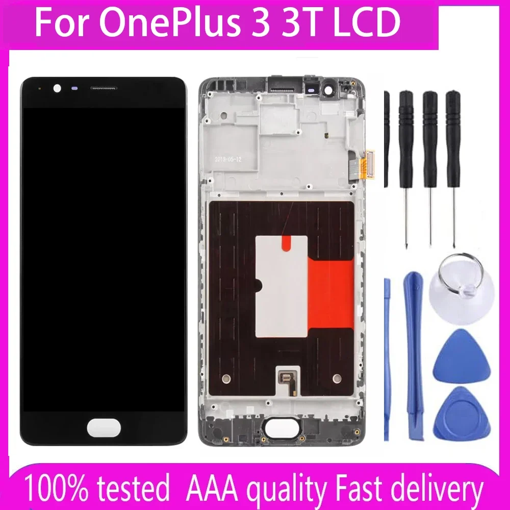 Super AMOLED 5,5 "для OnePlus 3 3T A3003 A3000 A3010 ЖК-дисплей с цифровым преобразователем сенсорного экрана в сборе для OnePlus 3, замена ЖК-дисплея
Super AMOLED 5,5 "для OnePlus 3 3T A3003 A3000 A3010 ЖК-дисплей с цифровым преобразователем сенсорного экрана в сборе для OnePlus 3, замена ЖК-дисплея
