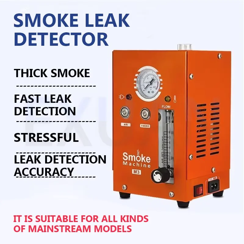 Automotive Smoke Leak Tester EVAP Smoke Machine Car Leak Detector Engine Intake Exhaust Vacuum Leak Detection Tool for Auto Repa
Automotive Smoke Leak Tester EVAP Smoke Machine Car Leak Detector Engine Intake Exhaust Vacuum Leak Detection Tool for Auto Repa