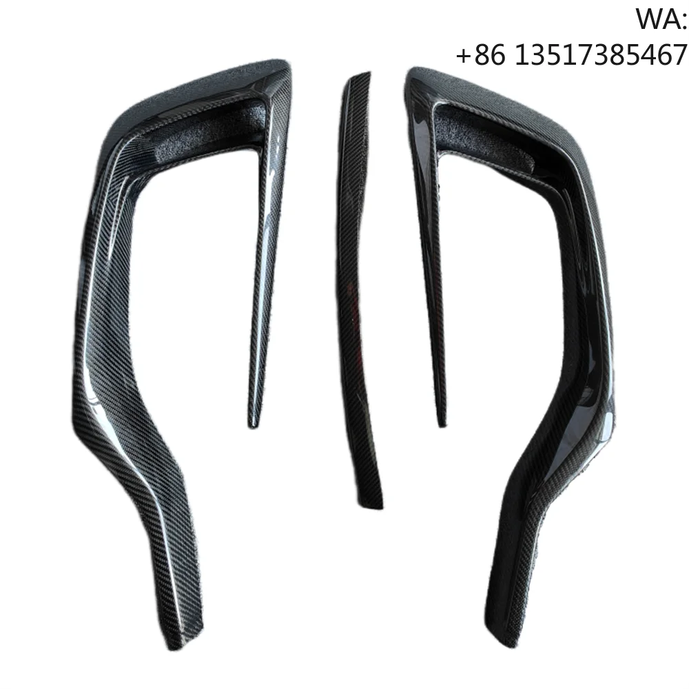 Used for Maserati Levante True Carbon Fiber M-style Front Bumper Splitter air Blade Fins Rear Ventilation Vent Duckwing
Used for Maserati Levante True Carbon Fiber M-style Front Bumper Splitter air Blade Fins Rear Ventilation Vent Duckwing