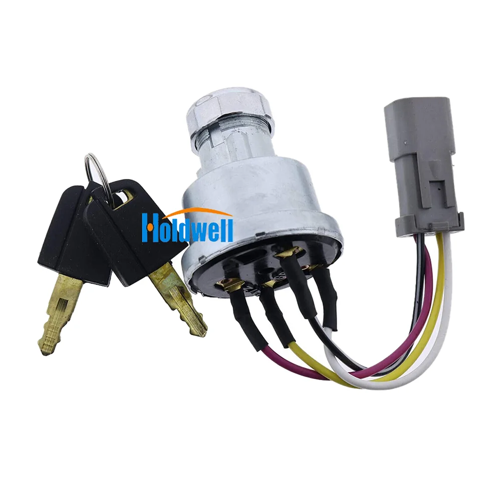 Holdwell Ignition Switch 142-8858 With 2 Keys for Caterpillar CAT Loader 906 257B 267B 268B 420D
Holdwell Ignition Switch 142-8858 With 2 Keys for Caterpillar CAT Loader 906 257B 267B 268B 420D