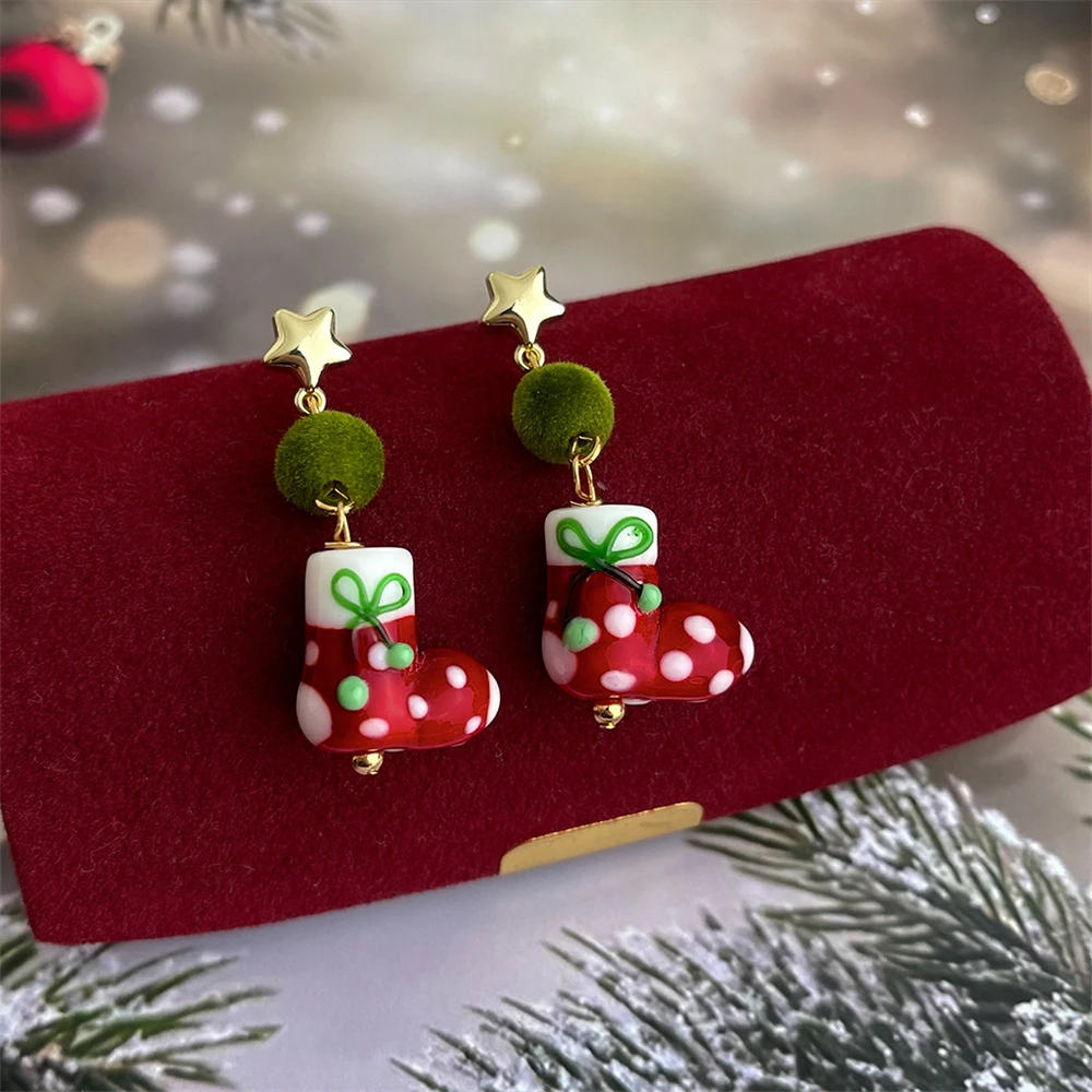 Забавный стеклянный подарок, рождественские чулки, шпильки, женские свежие милые нишевые высококачественные праздничные украшения
Забавный стеклянный подарок, рождественские чулки, шпильки, женские свежие милые нишевые высококачественные праздничные украшения