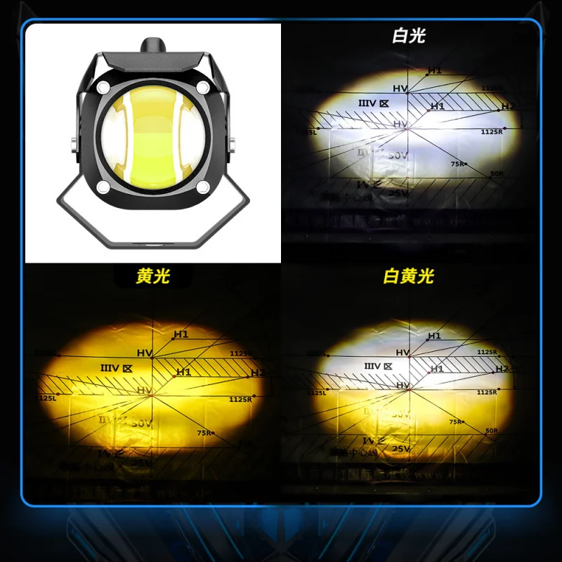 SAAR Exclusive Big Eye Spotlight White Yellow Light LED Lens Far Near Integrated with Switch Modified Car Headlight Motorcycle
SAAR Exclusive Big Eye Spotlight White Yellow Light LED Lens Far Near Integrated with Switch Modified Car Headlight Motorcycle