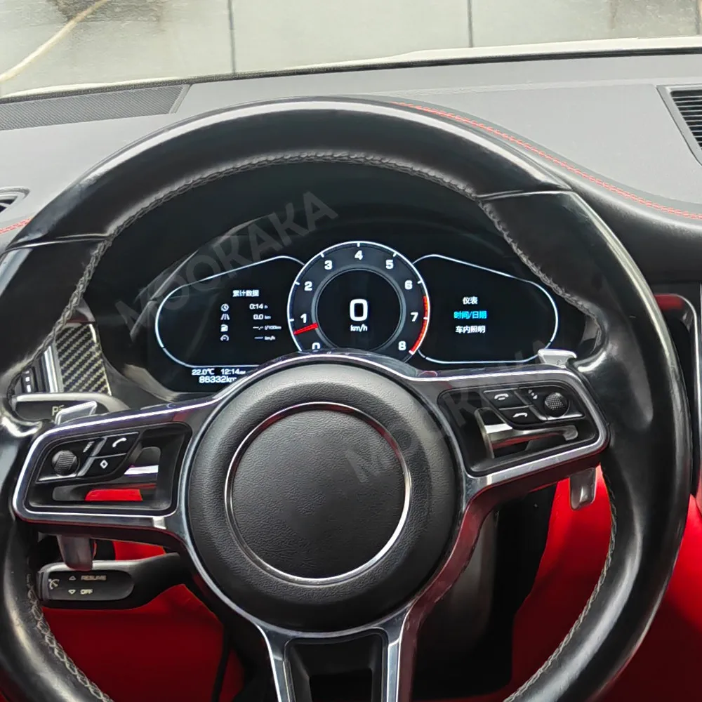 Car LCD Dashboard For Porsche Macan 2014-2025 Digital Cluster Instrument Panel Cockpit Multifunctional Speedometer
Car LCD Dashboard For Porsche Macan 2014-2025 Digital Cluster Instrument Panel Cockpit Multifunctional Speedometer