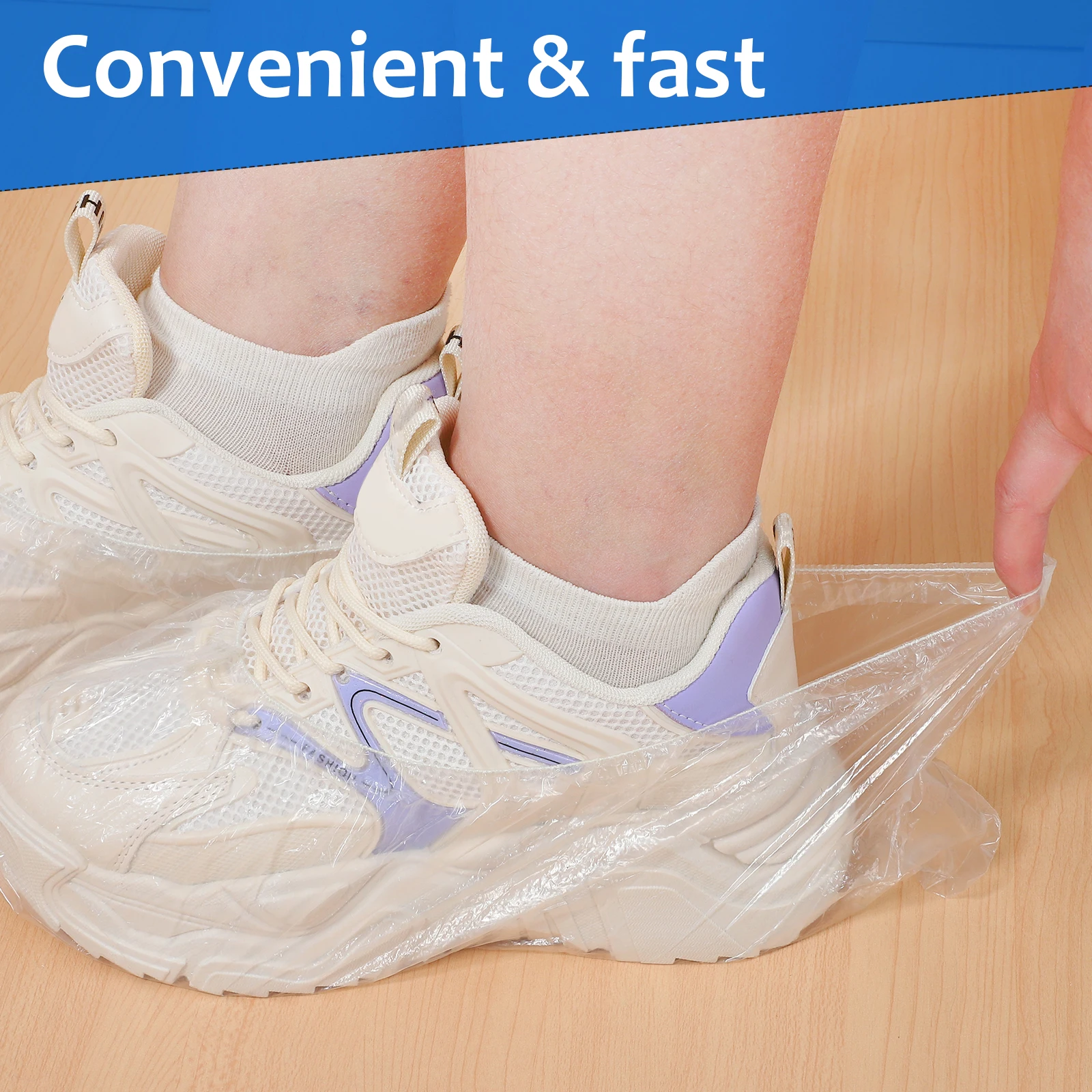 200 Pcs Plastic Shoe Covers Disposable Dust Protector Household Pe Shoes Coverings Protectors
200 Pcs Plastic Shoe Covers Disposable Dust Protector Household Pe Shoes Coverings Protectors